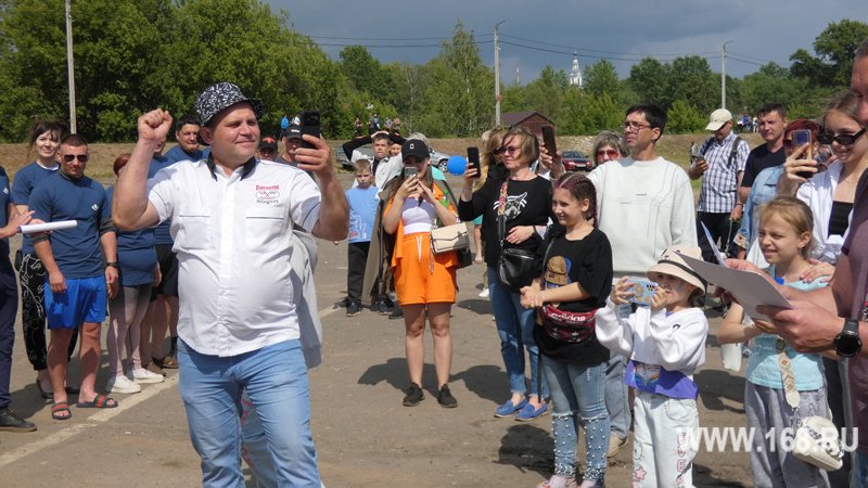 Соревнования на лодках класса &laquo;Дракон&raquo;, Кинешма, 24 июня 2023 года.